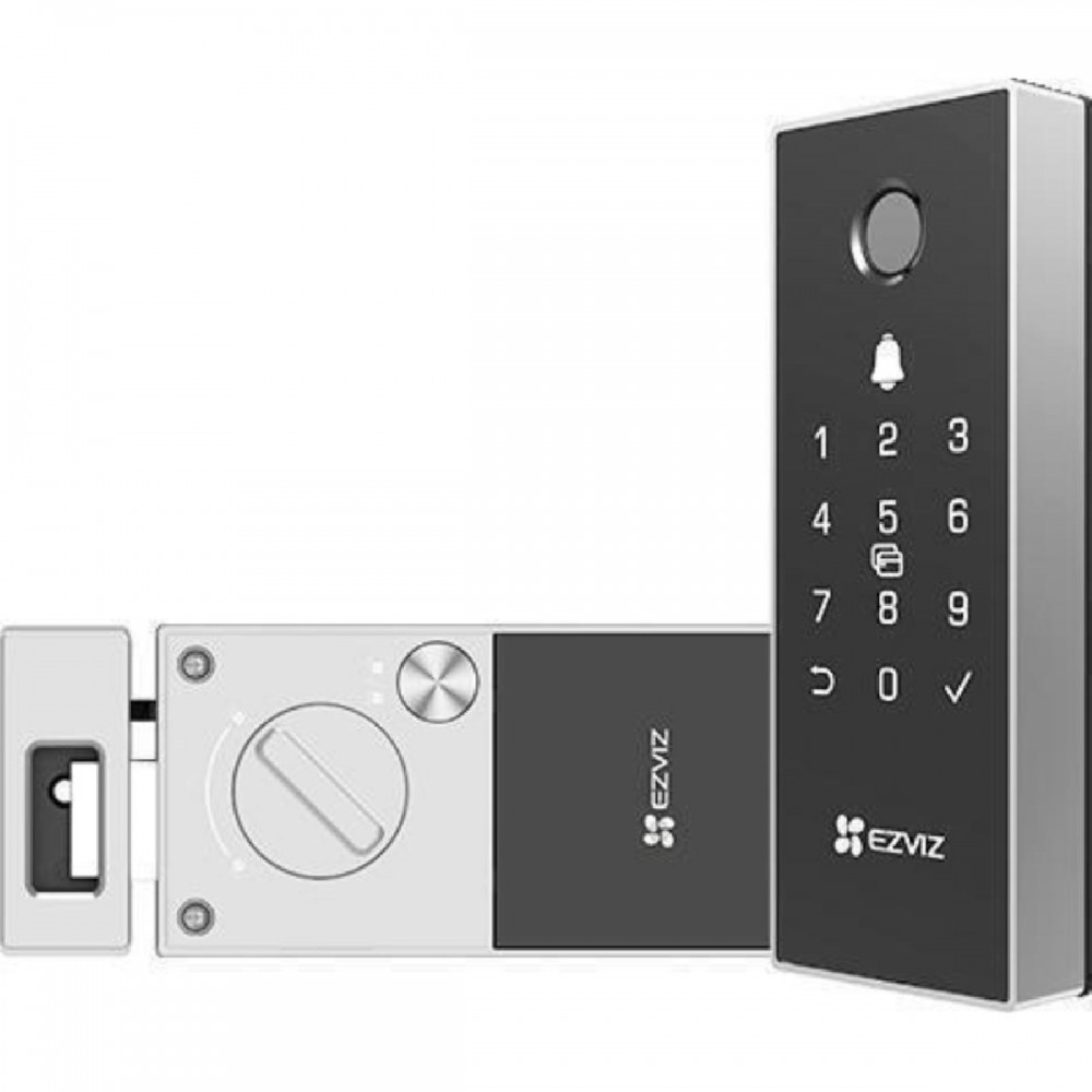 Ezviz DL03 Pro Smart Rim Lock (310500548) (EZVCS-DL03) Ezviz DL03 Pro Smart Rim Lock (310500548) (EZVCS-DL03)