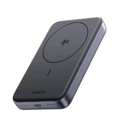 Ugreen Magnetic Power Bank 10000mAh PB761 Qi2 30W Magsafe + USB-C Cable Black (45763) (UGR45763)