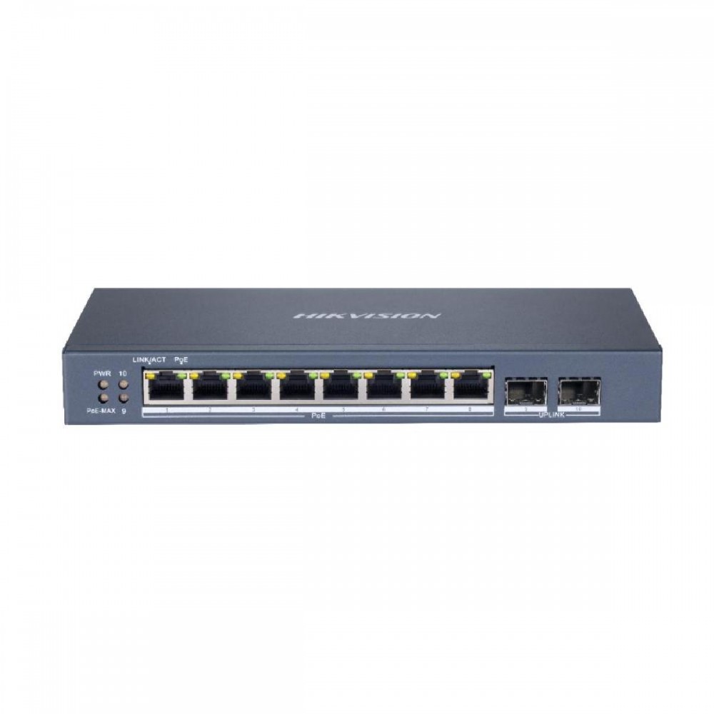 Hikvision 10 Port Smart Managed Gigabit PoE EI Series (DS-3E1510P-EI/M) (HKVDS-3E1510P-EI-M) Hikvision 10 Port Smart Managed Gigabit PoE EI Series (DS-3E1510P-EI/M) (HKVDS-3E1510P-EI-M)
