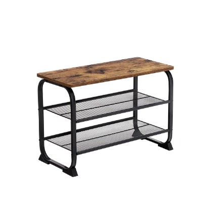 Μεταλλική Παπουτσοθήκη με 2 Ράφια και Πάγκο 66 x 30 x 45 cm Vasagle (LMR32BXV1) (VASLMR32BXV1) Μεταλλική Παπουτσοθήκη με 2 Ράφια και Πάγκο 66 x 30 x 45 cm Vasagle (LMR32BXV1) (VASLMR32BXV1)