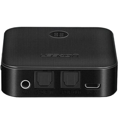 Ugreen Receiver Bluetooth 5.0 3 5 mm AUX aptX black (70158) (UGR70158) Ugreen Receiver Bluetooth 5.0 3 5 mm AUX aptX black (70158) (UGR70158)