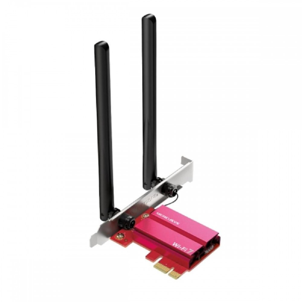Mercusys BE6500 WiFi 7 Bluetooth 5.4 PCIe Adapter (MA37BE) (MERMA37BE) Mercusys BE6500 WiFi 7 Bluetooth 5.4 PCIe Adapter (MA37BE) (MERMA37BE)