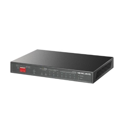 Mercusys 10-Port Gigabit Desktop Switch with 8-Port PoE+ (MS110GMP) (MERMS110GMP)