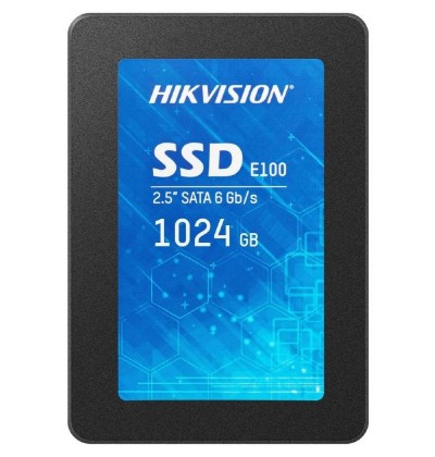 Hikvision E100 SSD 1TB 2.5'' SATA III (HS-SSD-E100/1024G) (HKVHS-SSD-E100/1024G) Hikvision E100 SSD 1TB 2.5'' SATA III (HS-SSD-E100/1024G) (HKVHS-SSD-E100/1024G)