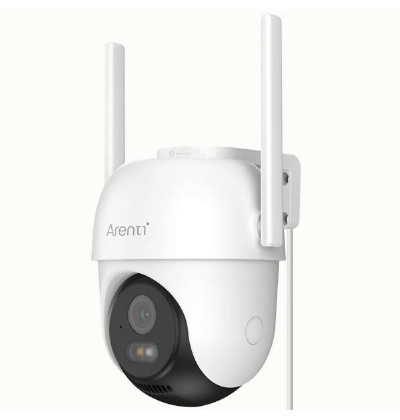 Arenti Outdoor 5G Wi-Fi UHD 2.5K/4MP Pan Tilt Zoom Camera (OP1) (AREOP1)