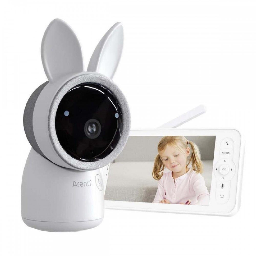 Arenti 3MP/2K Wi-Fi Video Baby Monitor Kit with dual cameras and LCD Screen (AINANNY 2-CAM KIT) (AREAINANNY-2-CAM-KIT) Arenti 3MP/2K Wi-Fi Video Baby Monitor Kit with dual cameras and LCD Screen (AINANNY 2-CAM KIT) (AREAINANNY-2-CAM-KIT)