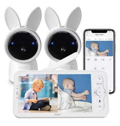 Arenti 2K Wi-Fi Video Baby Monitor Camera (AINANNY-CAM) (AREAINANNY-CAM)