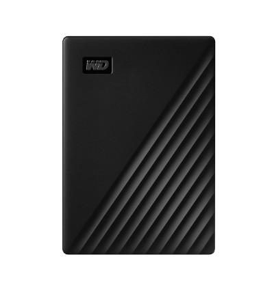 Western Digital My Passport 4TB External USB 3.2 Gen 1 Portable Hard Drive (Black) (WDBPKJ0040BBK)