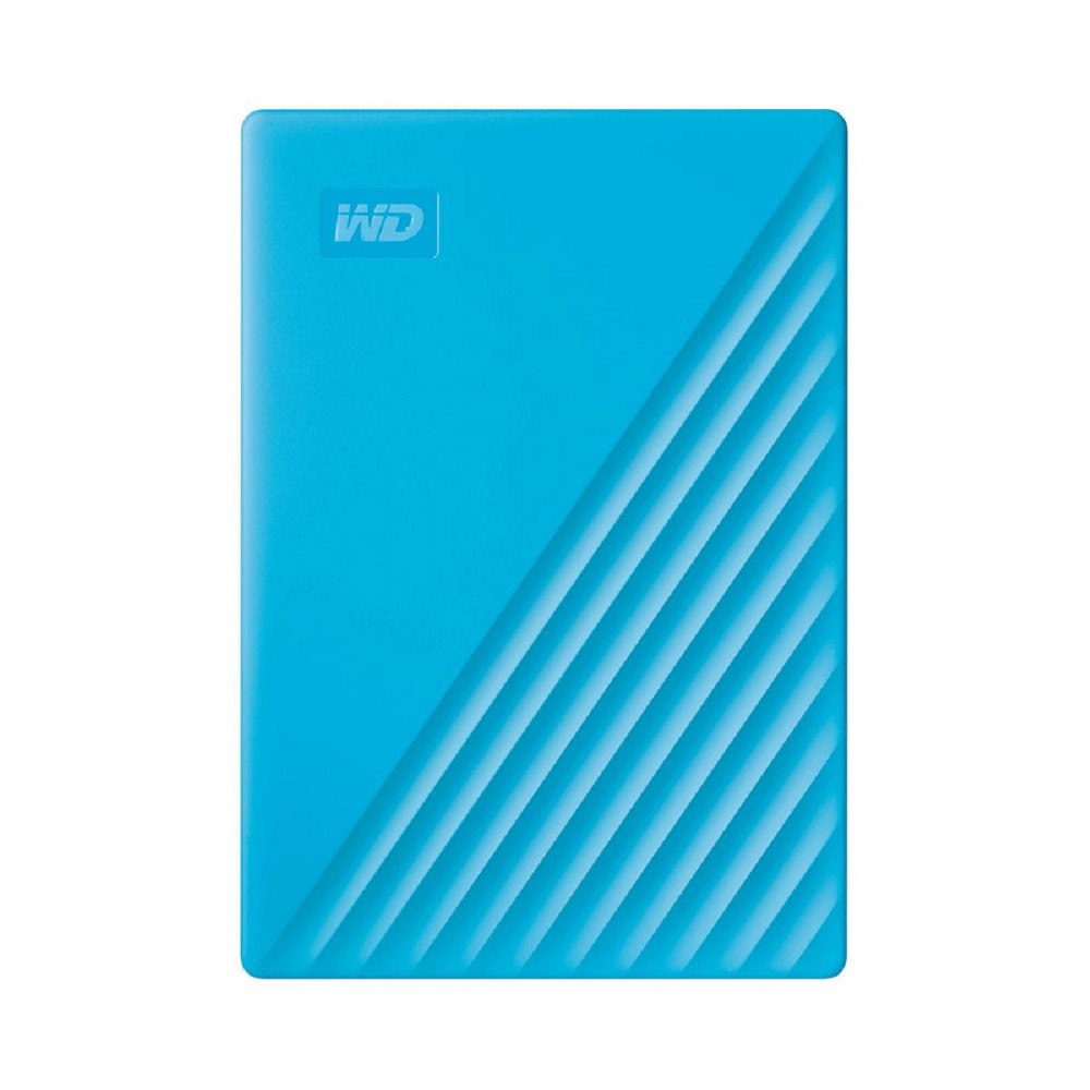 Western Digital My Passport 4TB External USB 3.2 Gen 1 Portable Hard Drive (Blue) (WDBPKJ0040BBL-WESN)