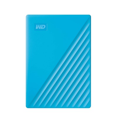 Western Digital My Passport 4TB External USB 3.2 Gen 1 Portable Hard Drive (Blue) (WDBPKJ0040BBL-WESN) Western Digital My Passport 4TB External USB 3.2 Gen 1 Portable Hard Drive (Blue) (WDBPKJ0040BBL-WESN)