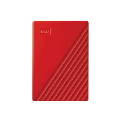 Western Digital My Passport 4TB External USB 3.2 Gen 1 Portable Hard Drive (Red) (WDBPKJ0040BRD-WESN) Western Digital My Passport 4TB External USB 3.2 Gen 1 Portable Hard Drive (Red) (WDBPKJ0040BRD-WESN)