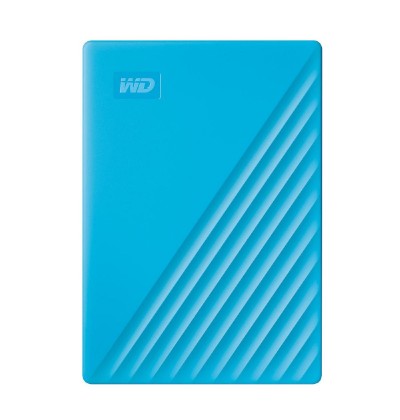 Western Digital My Passport 2TB External USB 3.2 Gen 1 Portable Hard Drive (Blue) (WDBYVG0020BBL-WESN)
