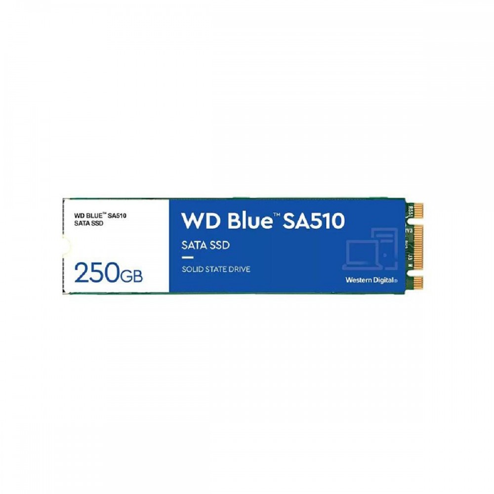 Western Digital Blue SA510 SATA SSD 250GB M.2 2280 (WDS250G3B0B)