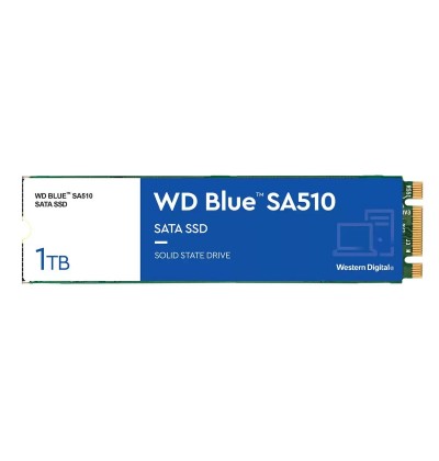 Western Digital Blue SA510 SATA SSD 1TB M.2 2280 (WDS100T3B0B) Western Digital Blue SA510 SATA SSD 1TB M.2 2280 (WDS100T3B0B)