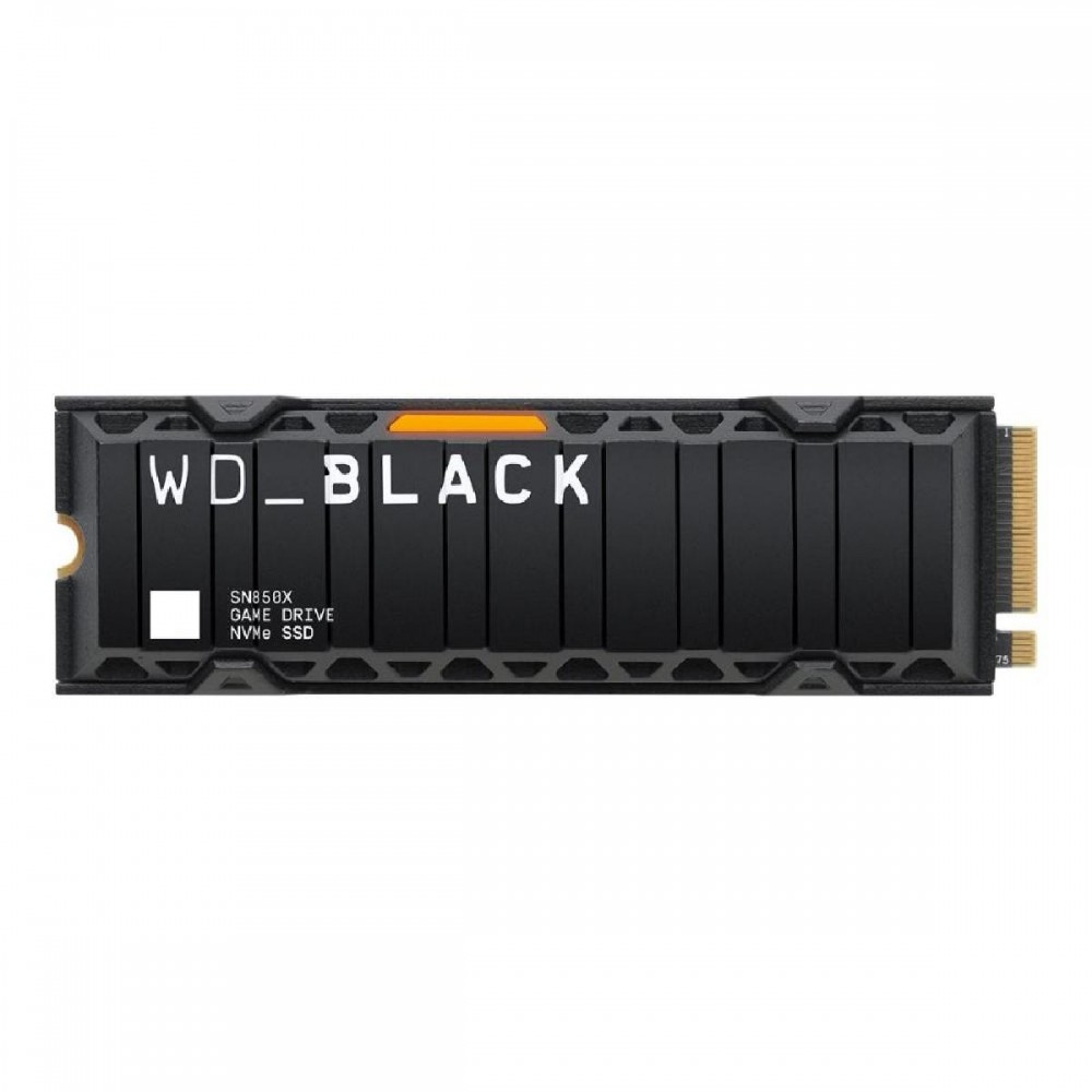 Western Digital SSD Black SN850X 1TB NVMe Heatsink (WDS100T2XHE) Western Digital SSD Black SN850X 1TB NVMe Heatsink (WDS100T2XHE)