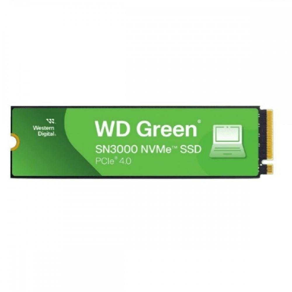 Western Digital Green SN3000 SSD 1TB M.2 NVMe PCI Express 4.0 (WDS100T4G0E) Western Digital Green SN3000 SSD 1TB M.2 NVMe PCI Express 4.0 (WDS100T4G0E)