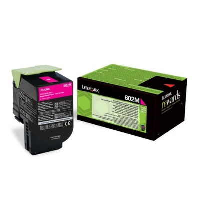 Toner Lexmark 80C20M0 Magenta (80C20M0) (LEX80C20M0)