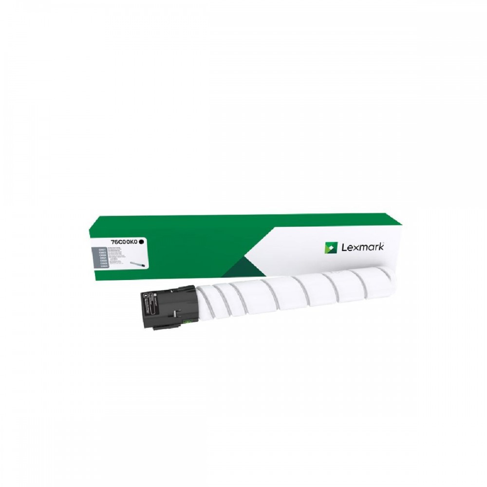LEXMARK CS/X92x TONER BLACK 18.5K (76C00K0) (LEX76C00K0) LEXMARK CS/X92x TONER BLACK 18.5K (76C00K0) (LEX76C00K0)