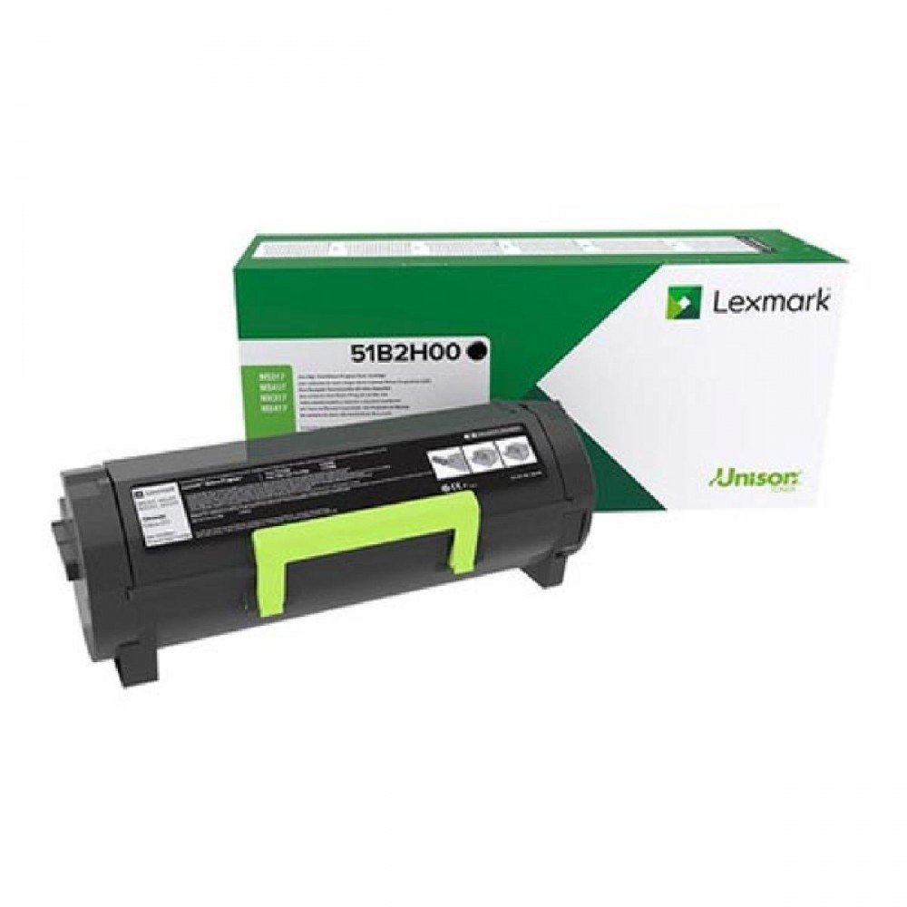LEXMARK MS/MX417/517/617 TONER BLACK HC 8.5K (51B2H00) (LEX51B2H00) LEXMARK MS/MX417/517/617 TONER BLACK HC 8.5K (51B2H00) (LEX51B2H00)