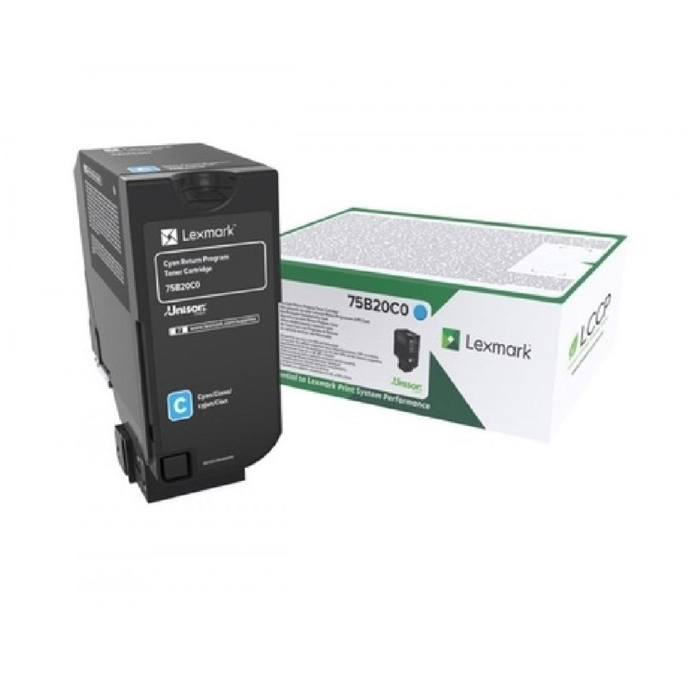 LEXMARK CS727/CS728/CX728 TONER CYAN 10K (75B20C0) (LEX75B20C0) LEXMARK CS727/CS728/CX728 TONER CYAN 10K (75B20C0) (LEX75B20C0)