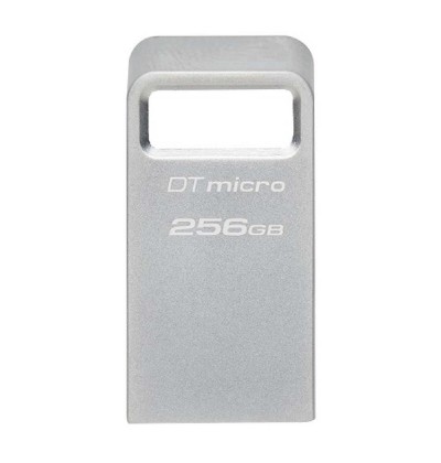 Kingston DataTraveler Micro Gen2 256GB USB 3.2 Stick Silver (DTMC3G2/256GB) (KINDTMC3G2-256GB)