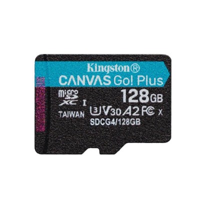 Kingston microSD 128GB CanvasGo+ 200MB/s A2 U3 V30 adapt (SDCG4/128GB) (KINSDCG4-128GB) Kingston microSD 128GB CanvasGo+ 200MB/s A2 U3 V30 adapt (SDCG4/128GB) (KINSDCG4-128GB)