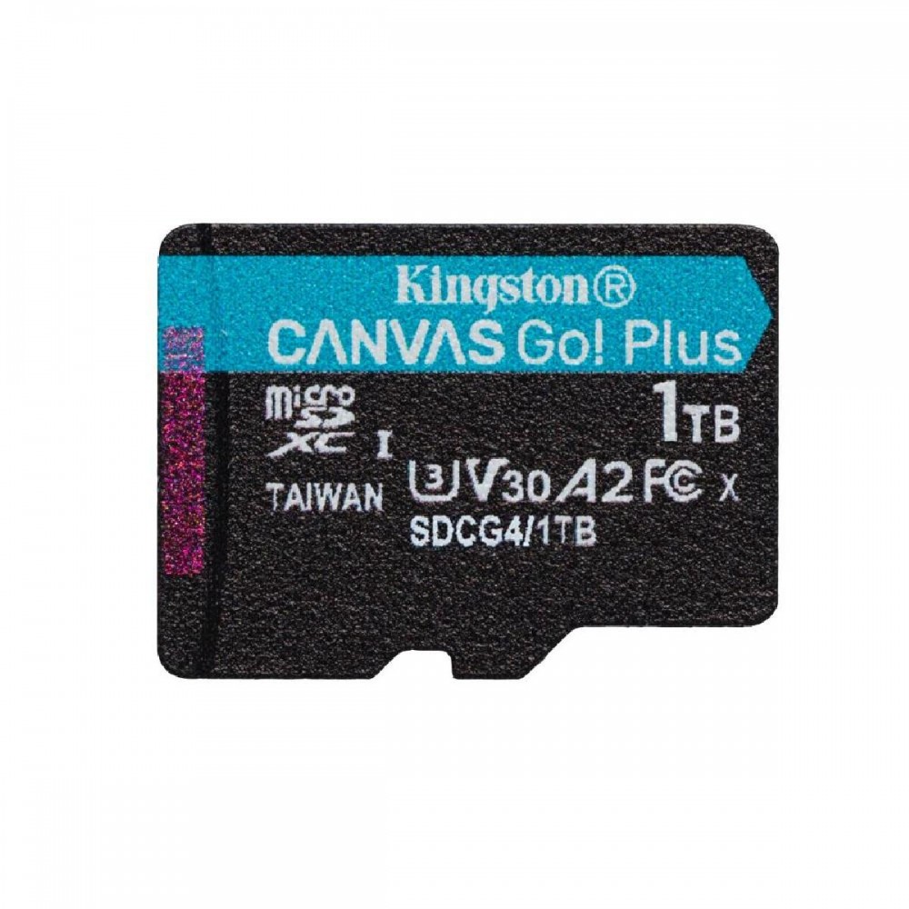 Kingston microSD 1TB CanvasGo+ 200MB/s A2 U3 V30 adapt (SDCG4/1TB) (KINSDCG4-1TB) Kingston microSD 1TB CanvasGo+ 200MB/s A2 U3 V30 adapt (SDCG4/1TB) (KINSDCG4-1TB)