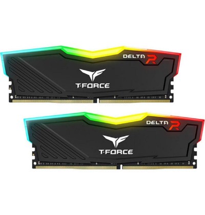 TeamGroup Μνήμη RAM DDR4 16GB KIT 2x8GB PC 3600 Team T-Force Delta RGB TF3D416G3600HC18JDC01 (TF3D416G3600HC18JDC01) TeamGroup Μνήμη RAM DDR4 16GB KIT 2x8GB PC 3600 Team T-Force Delta RGB TF3D416G3600HC18JDC01 (TF3D416G3600HC18JDC01)