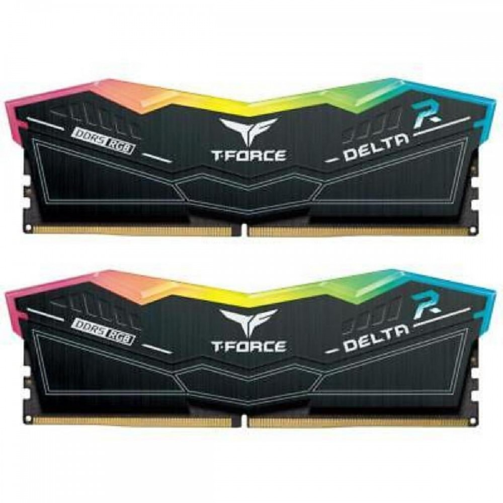 TeamGroup Μνήμη RAM DDR5 32GB KIT 2x16GB PC 6400 Team T-Force Delta RGB (FF3D532G6400HC40BDC01) TeamGroup Μνήμη RAM DDR5 32GB KIT 2x16GB PC 6400 Team T-Force Delta RGB (FF3D532G6400HC40BDC01)