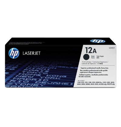 HP LaserJet 1010 Ultraprecice Crg Black Toner (Q2612A) (HPQ2612A)