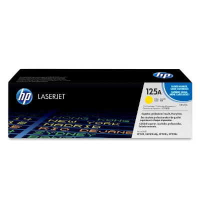 HP LaserJet CP1215/1515 Yellow Toner (CB542A) (HPCB542A)