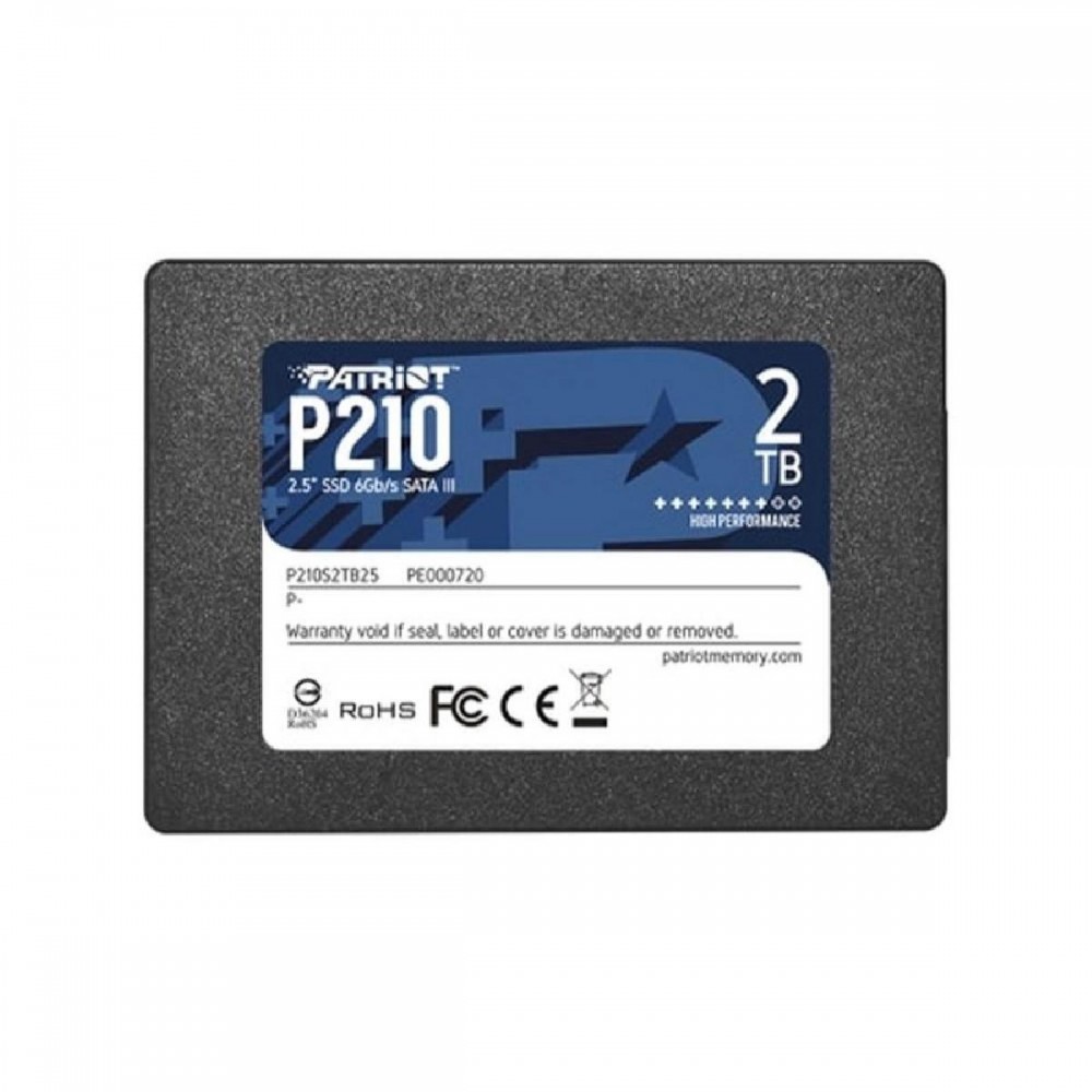 Patriot P210 2 TB Black SATA 6 Gb/s 25 Patriot P210 2 TB Black SATA 6 Gb/s 25