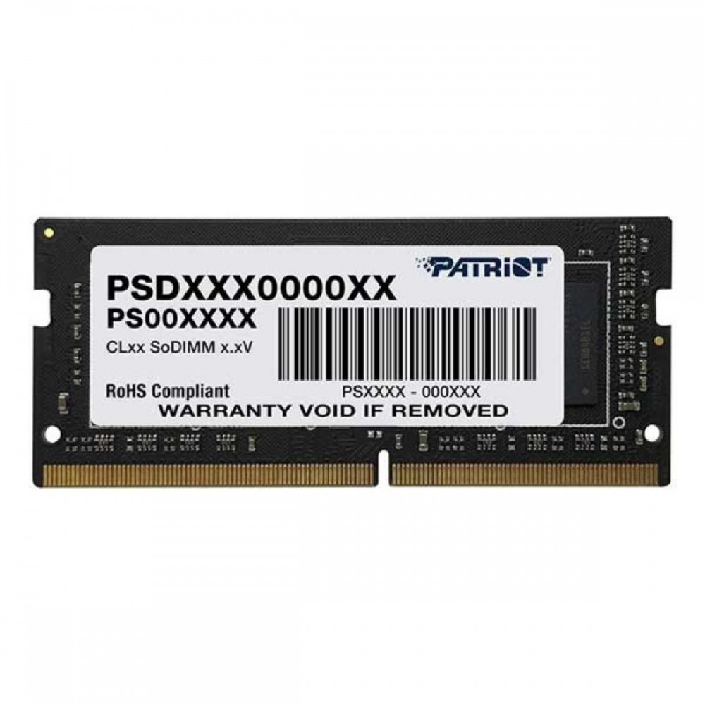 Patriot Signature Memory Module 16 GB 1 x 16 GB DDR4 3200 MHz (PSD416G32002S) (PATRPSD416G32002S) Patriot Signature Memory Module 16 GB 1 x 16 GB DDR4 3200 MHz (PSD416G32002S) (PATRPSD416G32002S)
