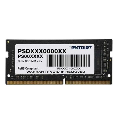 Patriot Signature Memory Module 16 GB 1 x 16 GB DDR4 3200 MHz (PSD416G32002S) (PATRPSD416G32002S) Patriot Signature Memory Module 16 GB 1 x 16 GB DDR4 3200 MHz (PSD416G32002S) (PATRPSD416G32002S)