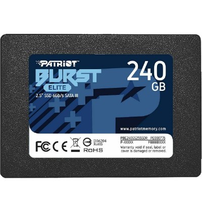 Patriot Burst Elite 240 GB Black SATA 6 Gb/s 25 Patriot Burst Elite 240 GB Black SATA 6 Gb/s 25