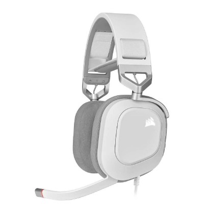 Corsair Headset  HS80 RGB Over Ear Gaming White (CA-9011238-EU) (CORCA-9011238-EU) Corsair Headset  HS80 RGB Over Ear Gaming White (CA-9011238-EU) (CORCA-9011238-EU)
