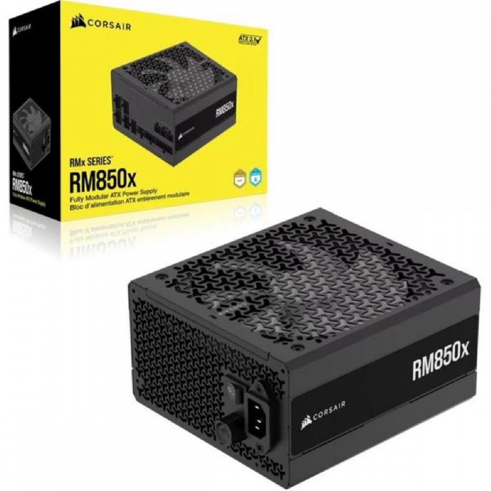 Corsair RMx Series RM850x 850 Watt ATX 3.1 Cybenetics GOLD Certified Fully Modular Power Supply (CP-9020270-EU) (CORCP-9020270-EU) Corsair RMx Series RM850x 850 Watt ATX 3.1 Cybenetics GOLD Certified Fully Modular Power Supply (CP-9020270-EU) (CORCP-9020270-EU)