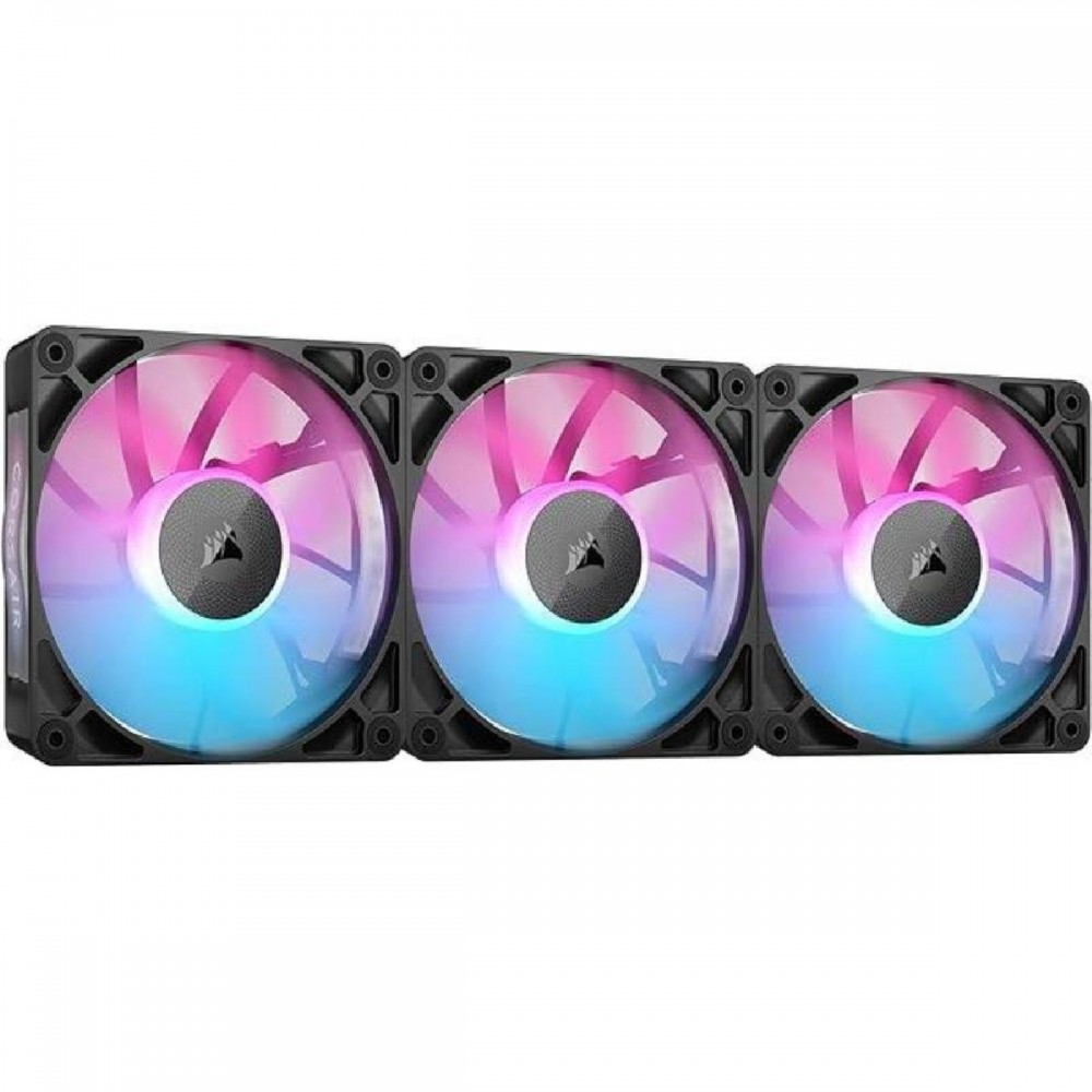 Corsair RX RGB Series iCUE LINK RX120 RGB 120mm RGB Fan Triple Fan Kit (CO-9051018-WW) (CORCO-9051018-WW)