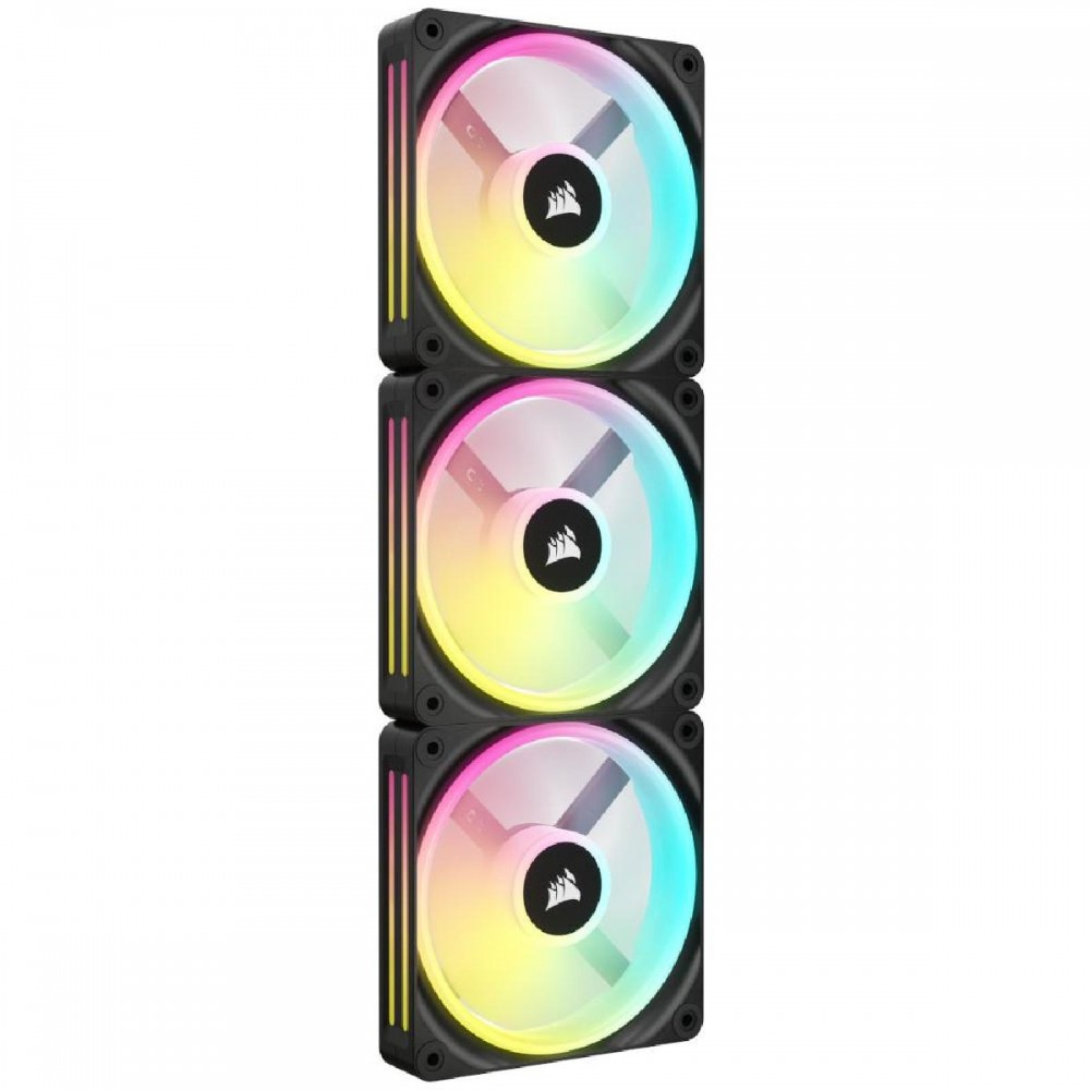 Corsair QX RGB Series iCUE LINK QX120 RGB 120mm Magnetic Dome RGB Fan Triple Fan Kit (CO-9051002-WW) (CORCO-9051002-WW)
