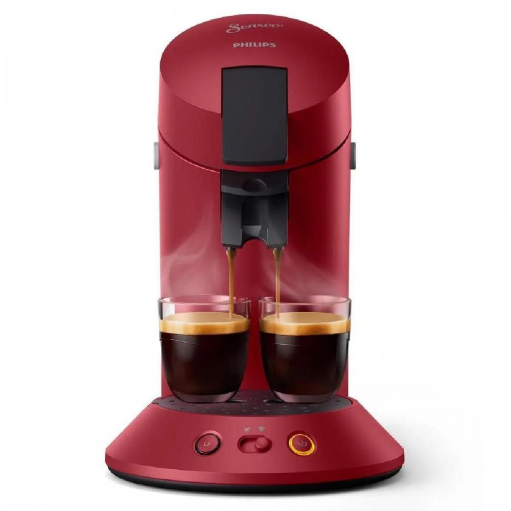 Philips Senseo Original Plus Καφετιέρα για Κάψουλες Senseo Red (CSA210/91) (PHICSA210-91)