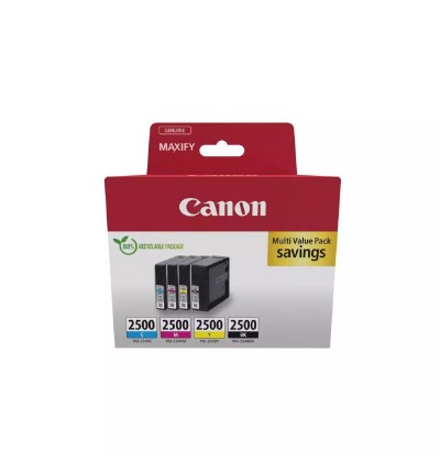 Canon Μελάνι Inkjet PGI-2500 CMYK Multipack (9290B006) (CANPGI-2500MP)