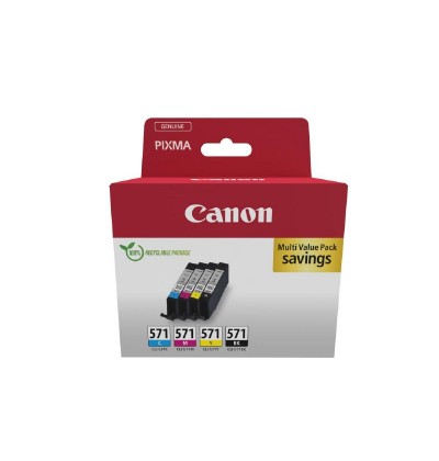Canon Μελάνι Inkjet CLI-571 CMYK Multipack (0386C008) (CANCLI-571CMYK) Canon Μελάνι Inkjet CLI-571 CMYK Multipack (0386C008) (CANCLI-571CMYK)