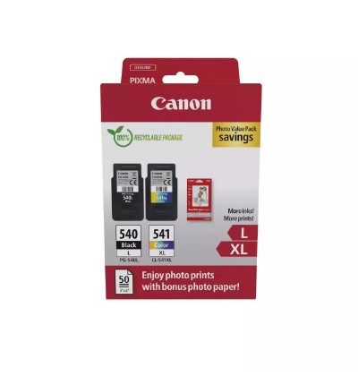 Canon Μελάνι Inkjet PG-540L/CL-541XL Ph.Value Pack (5224B012) (CANPG-540LPVP) Canon Μελάνι Inkjet PG-540L/CL-541XL Ph.Value Pack (5224B012) (CANPG-540LPVP)