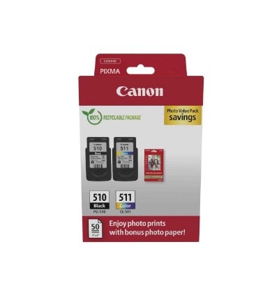 Canon Μελάνι Inkjet PG-510/CL-511 PVP (2970B017) (CANCL-511PVP) Canon Μελάνι Inkjet PG-510/CL-511 PVP (2970B017) (CANCL-511PVP)