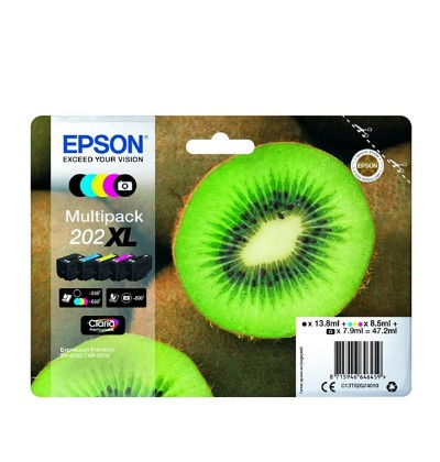 Epson Μελάνι Inkjet 202XL Multipack (C13T02G74010) (EPST02G740)