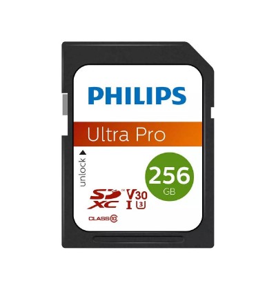 Philips Ultra Pro SDXC 256GB Class 10 U3 V30 A1 UHS-I (FM25SD65B/00) (PHIFM25SD65B-00)