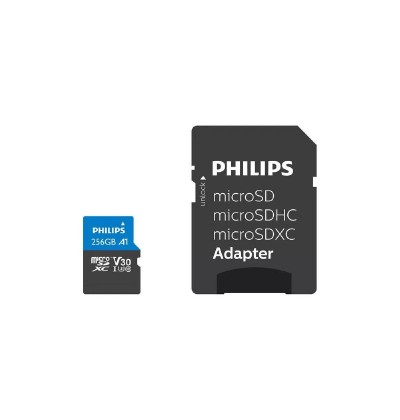 Philips Ultra Pro microSDXC 256GB Class 10 U3 V30 UHS-I με αντάπτορα (FM25MP65B/00) (PHIFM25MP65B-00) Philips Ultra Pro microSDXC 256GB Class 10 U3 V30 UHS-I με αντάπτορα (FM25MP65B/00) (PHIFM25MP65B-00)