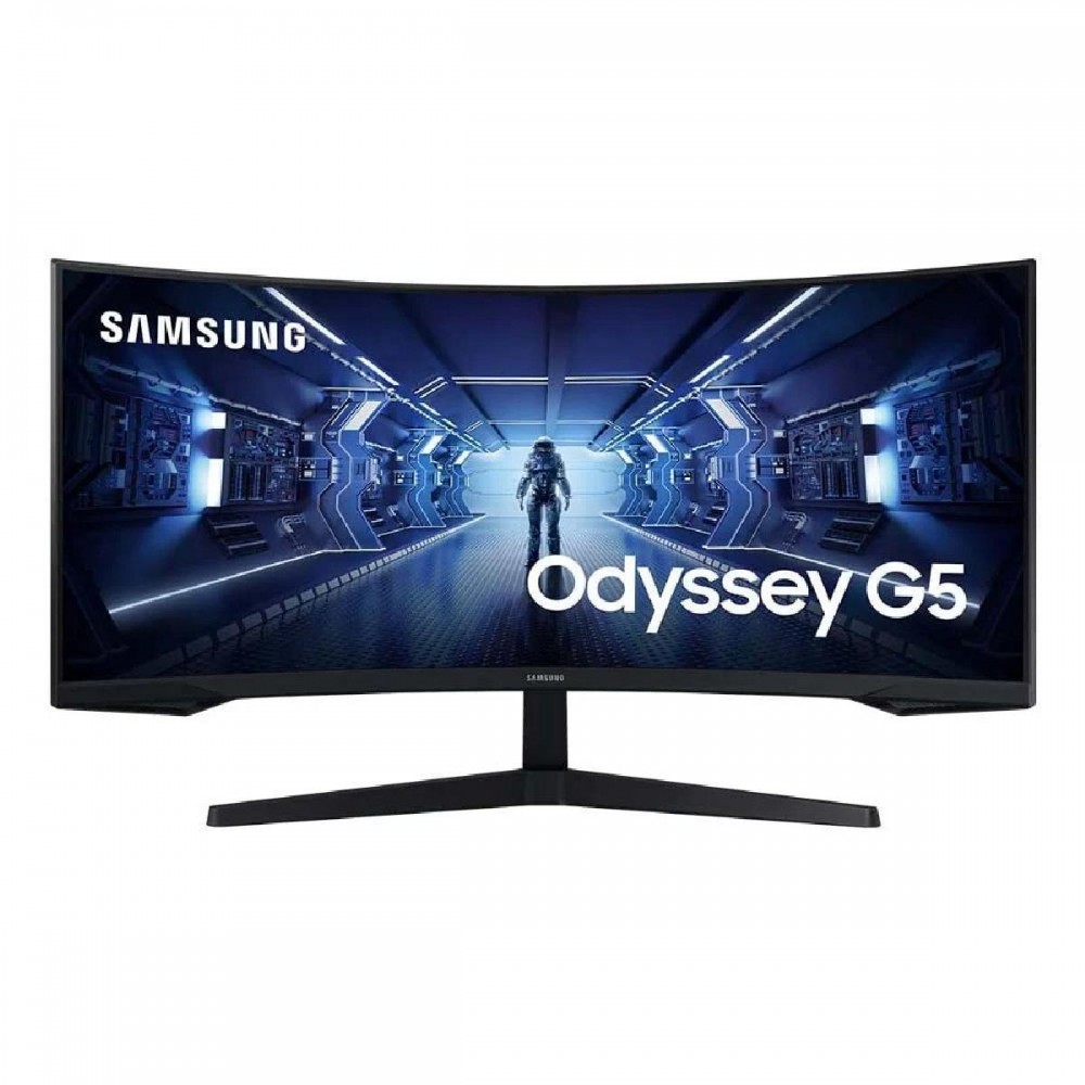 SAMSUNG LC34G55TWWPXEN Odyssey G5 WQHD Curved Gaming Monitor 34' (SAMLC34G55TWWPXEN)