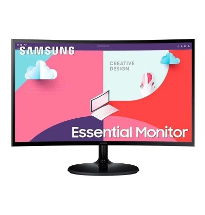 SAMSUNG LS24D364GAUXEN Curved Essential Monitor 24'' (SAMLS24D364GAUXEN)