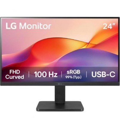 LG 24U421A-B VA FHD HDR Curved Monitor 24